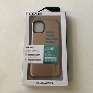 Incipio DualPro Case for iPhone 11 Pro Max - Rose Gold/Frost
